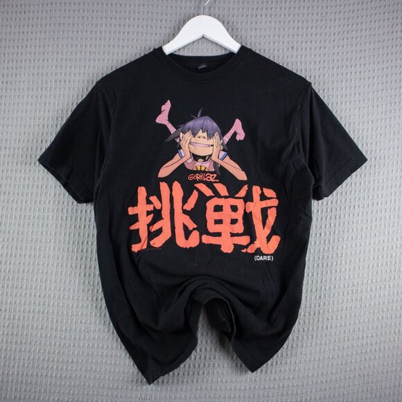 Gorillaz 2014 DARE Noodle Tour Tee Mens Large - Picture 1 of 8